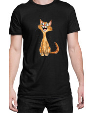 Мъжка Тениска Funny Cats Breeds Abyssinian 1