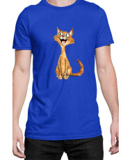 Мъжка Тениска Funny Cats Breeds Abyssinian 1