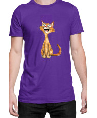 Мъжка Тениска Funny Cats Breeds Abyssinian 1