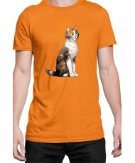 Мъжка Тениска Funny Cats Breeds Aegean 1