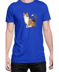 Мъжка Тениска Funny Cats Breeds Aegean 2