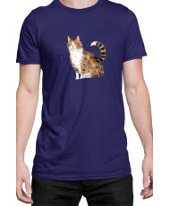 Мъжка Тениска Funny Cats Breeds Aegean 2