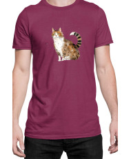 Мъжка Тениска Funny Cats Breeds Aegean 2