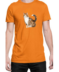 Мъжка Тениска Funny Cats Breeds Aegean 2