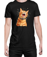 Мъжка Тениска Funny Cats Breeds American Shorthair