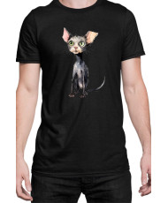 Мъжка Тениска Funny Cats Breeds Bambino 1