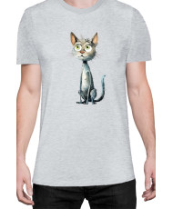 Мъжка Тениска Funny Cats Breeds Bambino 2
