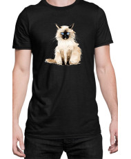 Мъжка Тениска Funny Cats Breeds Birman 1
