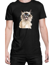 Мъжка Тениска Funny Cats Breeds Birman 2