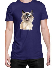 Мъжка Тениска Funny Cats Breeds Birman 2