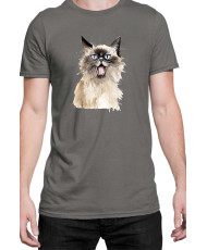 Мъжка Тениска Funny Cats Breeds Birman 2