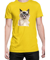 Мъжка Тениска Funny Cats Breeds Birman 2