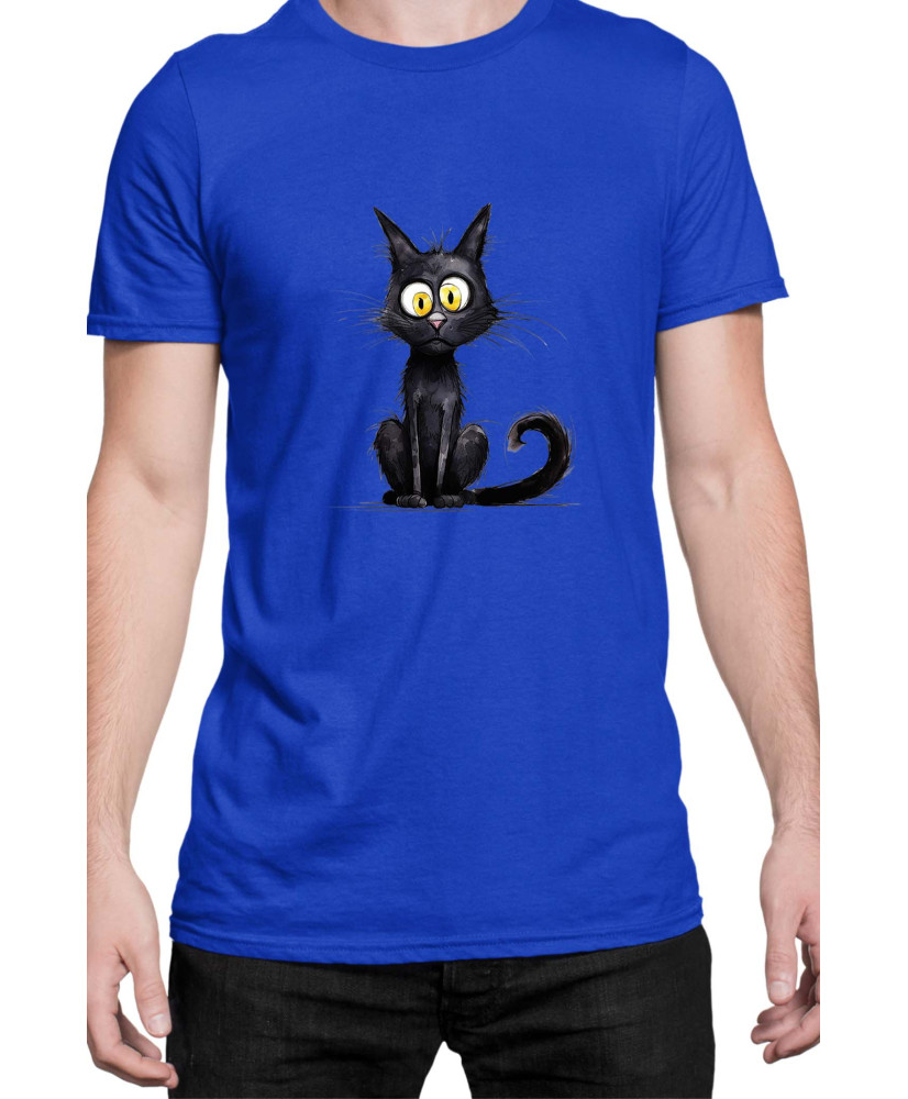 Мъжка Тениска Funny Cats Breeds Bombay 1