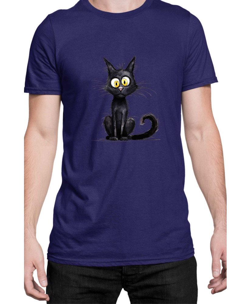 Мъжка Тениска Funny Cats Breeds Bombay 1