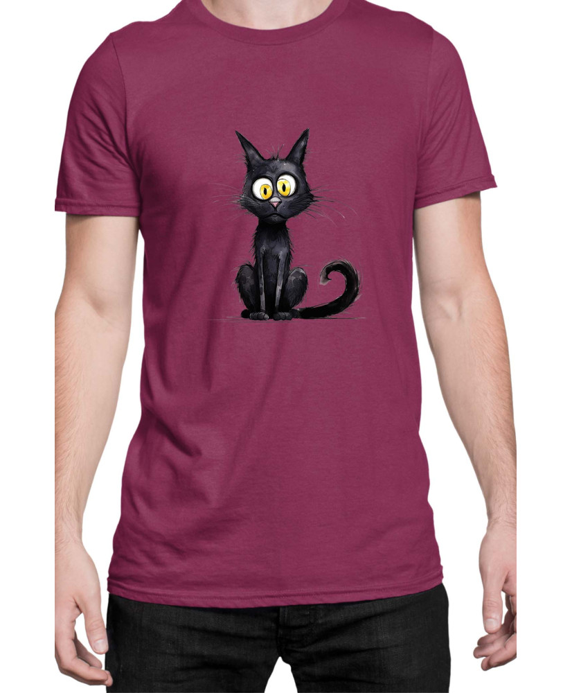 Мъжка Тениска Funny Cats Breeds Bombay 1
