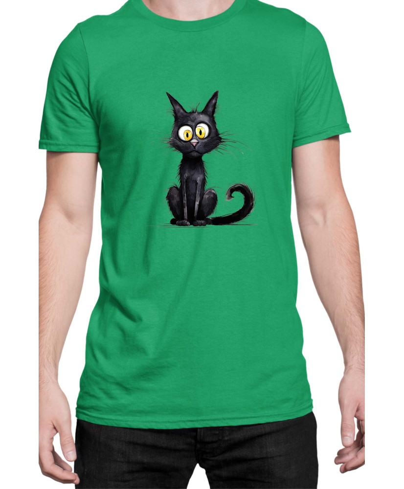 Мъжка Тениска Funny Cats Breeds Bombay 1