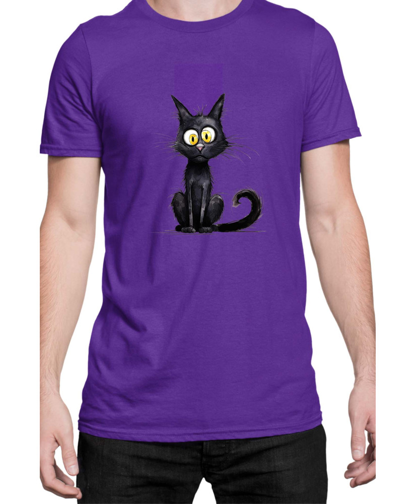 Мъжка Тениска Funny Cats Breeds Bombay 1