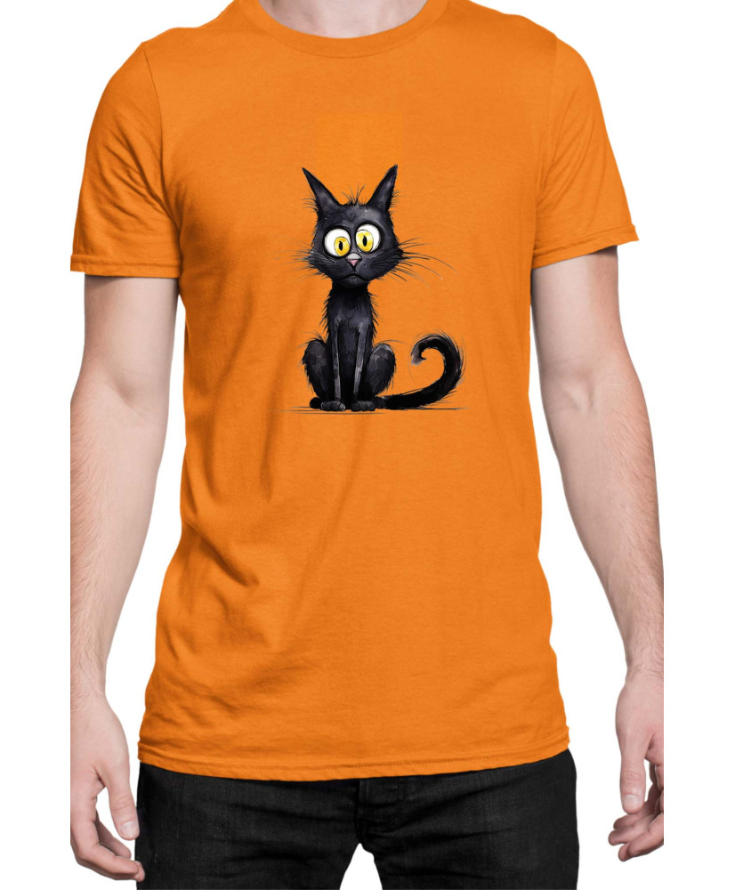 Мъжка Тениска Funny Cats Breeds Bombay 1