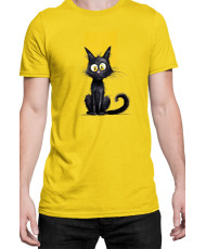 Мъжка Тениска Funny Cats Breeds Bombay 1