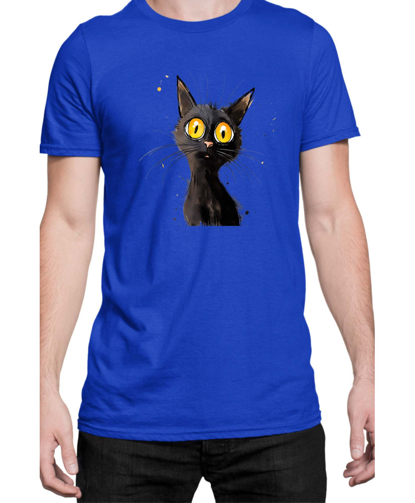 Мъжка Тениска Funny Cats Breeds Bombay 2