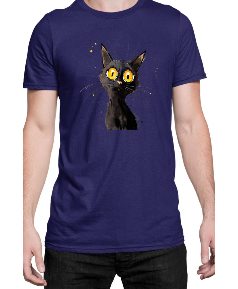 Мъжка Тениска Funny Cats Breeds Bombay 2