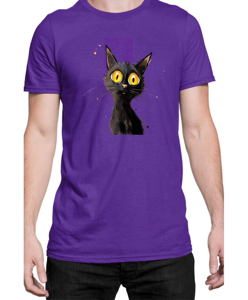 Мъжка Тениска Funny Cats Breeds Bombay 2