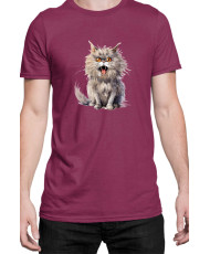 Мъжка Тениска Funny Cats Breeds British Longhair 1