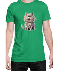 Мъжка Тениска Funny Cats Breeds British Longhair 1
