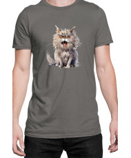 Мъжка Тениска Funny Cats Breeds British Longhair 1