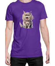 Мъжка Тениска Funny Cats Breeds British Longhair 1