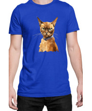 Мъжка Тениска Funny Cats Breeds Burmese 2