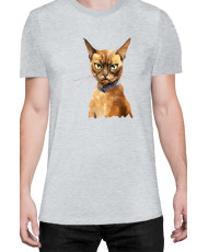 Мъжка Тениска Funny Cats Breeds Burmese 2