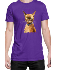 Мъжка Тениска Funny Cats Breeds Burmese 2