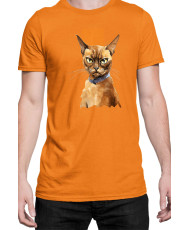 Мъжка Тениска Funny Cats Breeds Burmese 2