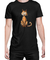 Мъжка Тениска Funny Cats Breeds Cheetoh