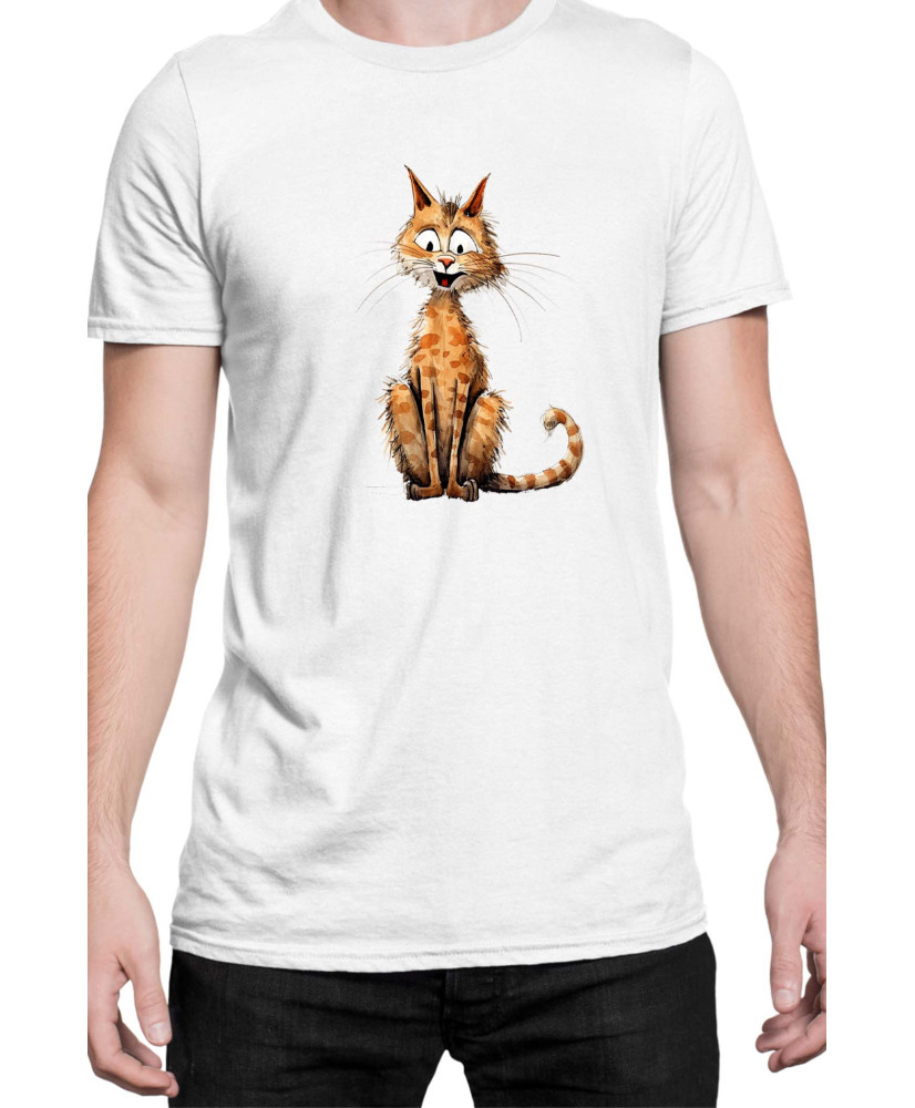 Мъжка Тениска Funny Cats Breeds Cheetoh