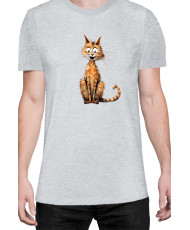 Мъжка Тениска Funny Cats Breeds Cheetoh