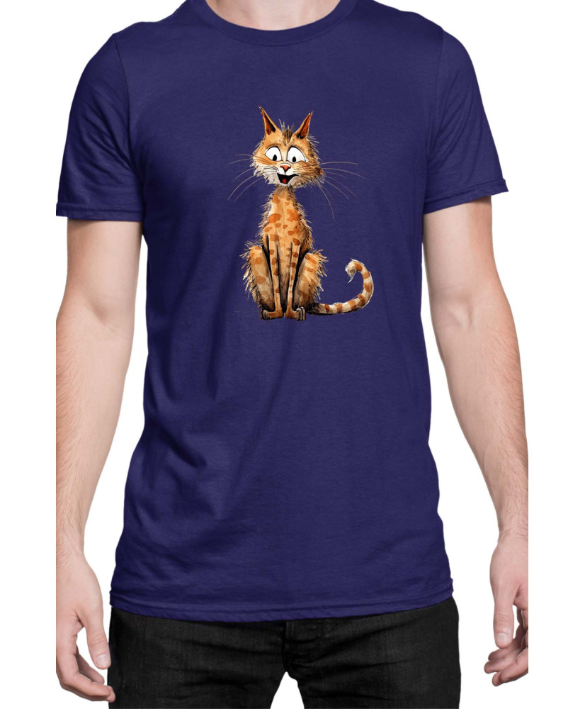 Мъжка Тениска Funny Cats Breeds Cheetoh
