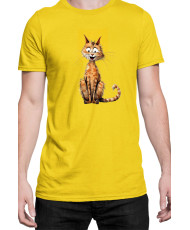 Мъжка Тениска Funny Cats Breeds Cheetoh