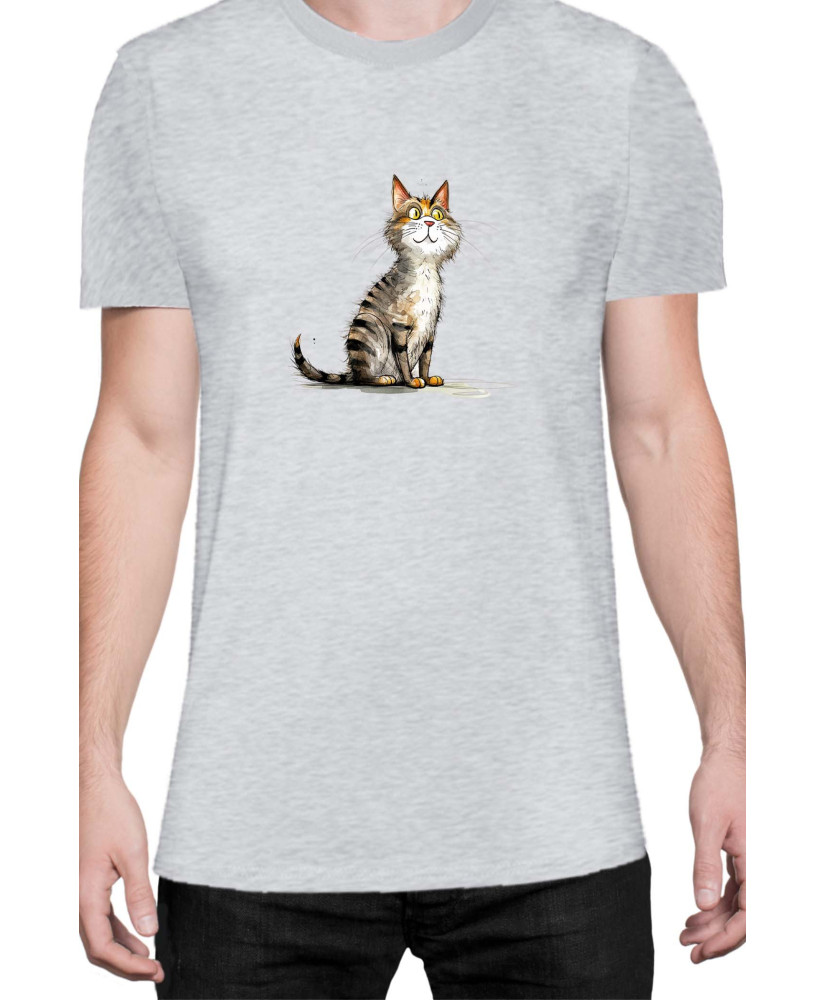 Мъжка Тениска Funny Cats Breeds Cyprus