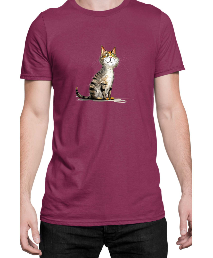 Мъжка Тениска Funny Cats Breeds Cyprus