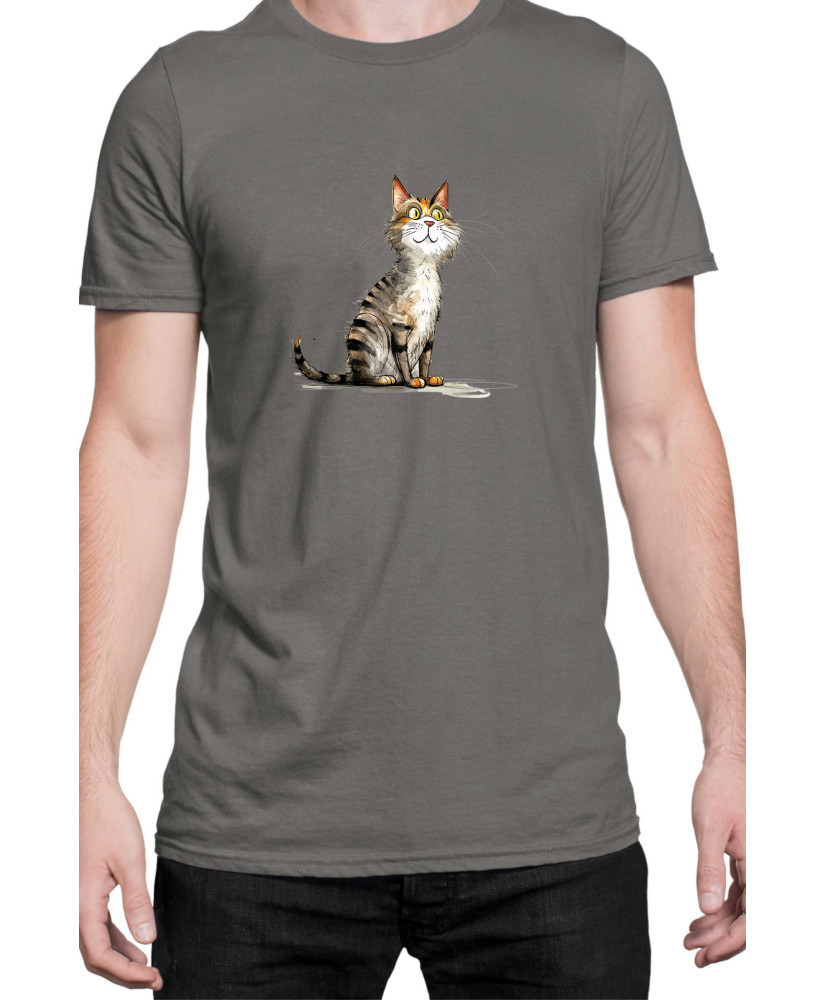 Мъжка Тениска Funny Cats Breeds Cyprus
