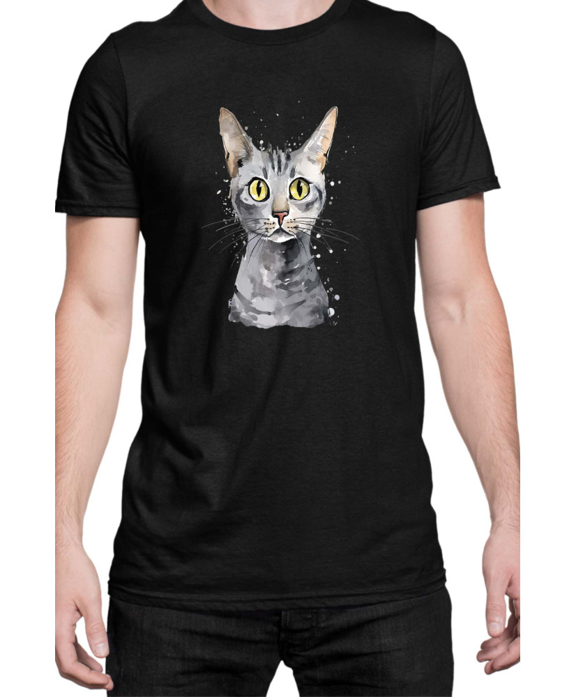 Мъжка Тениска Funny Cats Breeds Egyptian Mau 2