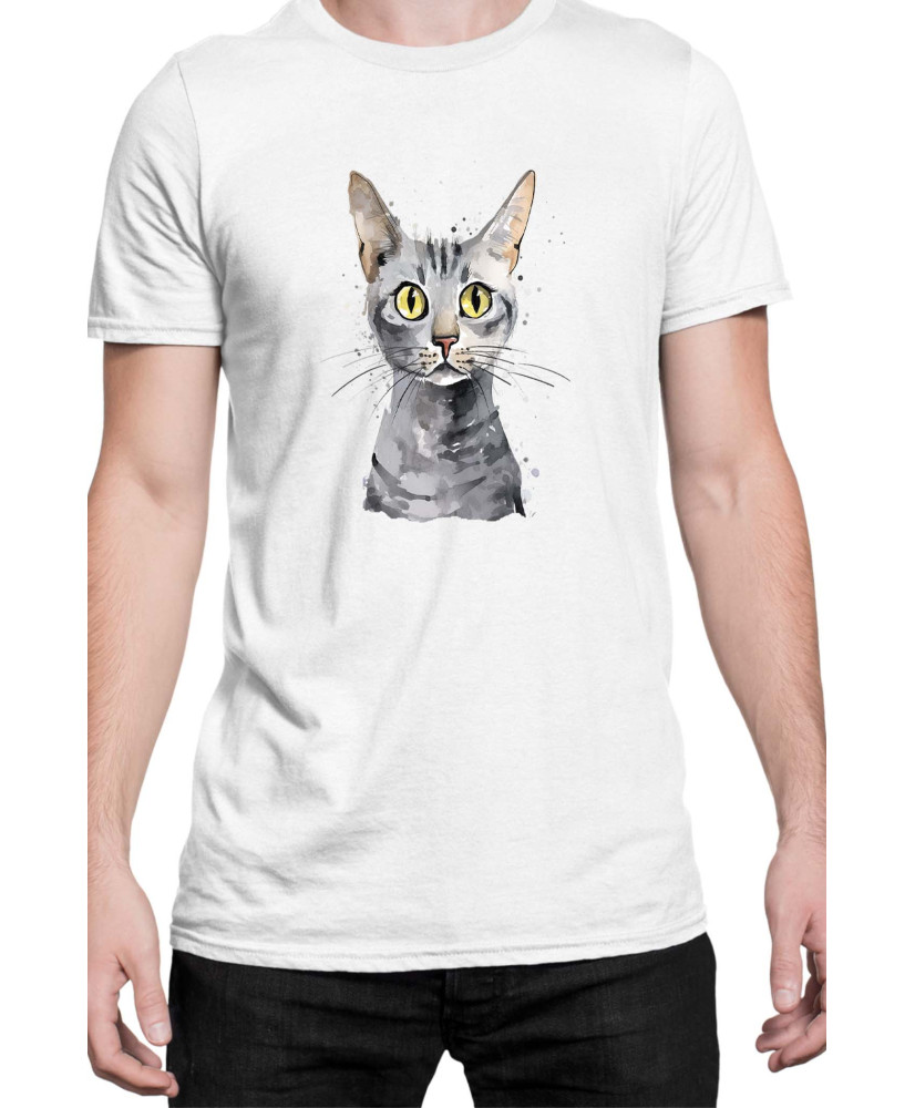 Мъжка Тениска Funny Cats Breeds Egyptian Mau 2