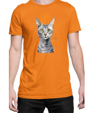 Мъжка Тениска Funny Cats Breeds Egyptian Mau 2