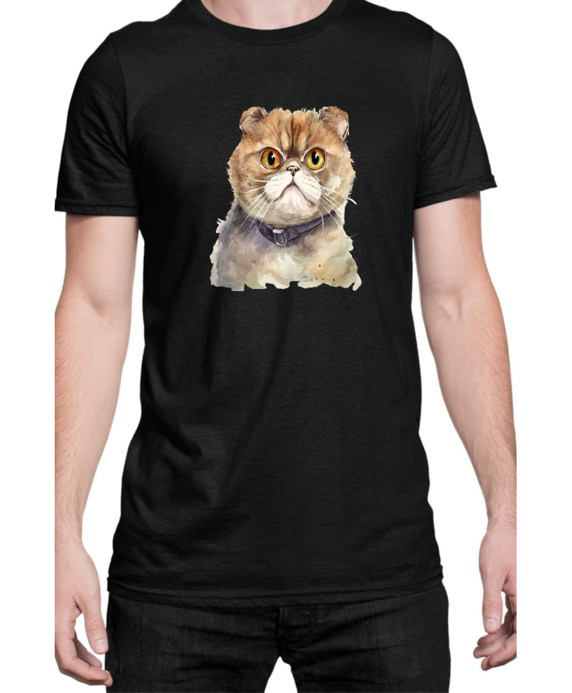Мъжка Тениска Funny Cats Breeds Foldex