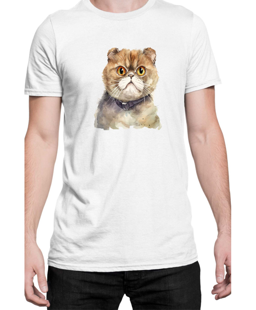 Мъжка Тениска Funny Cats Breeds Foldex