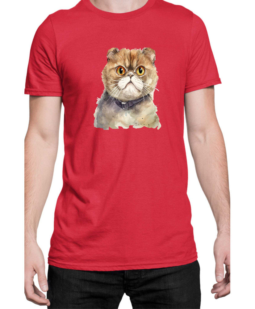 Мъжка Тениска Funny Cats Breeds Foldex