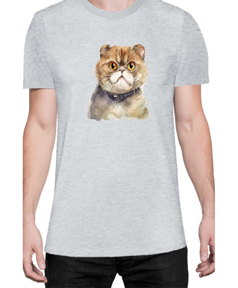 Мъжка Тениска Funny Cats Breeds Foldex