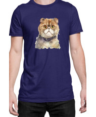 Мъжка Тениска Funny Cats Breeds Foldex